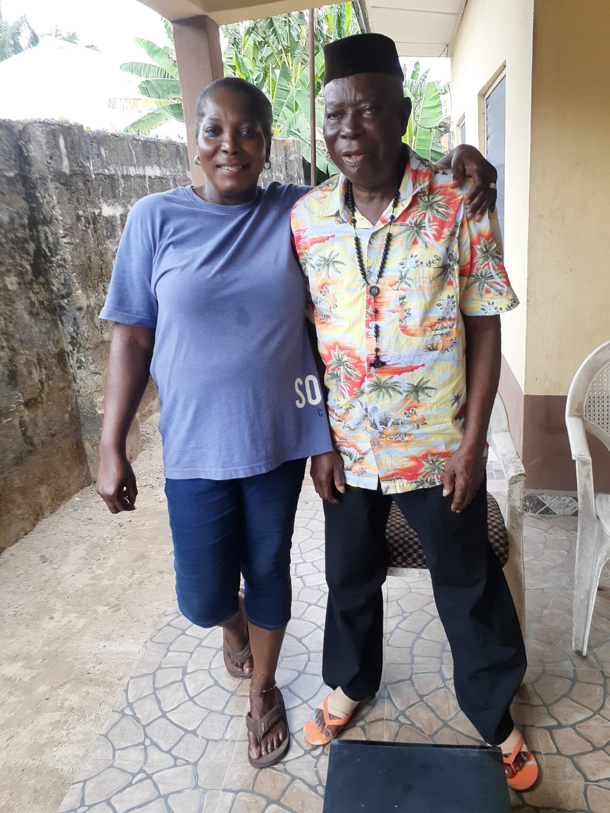 Papa and his Daughter Igho
