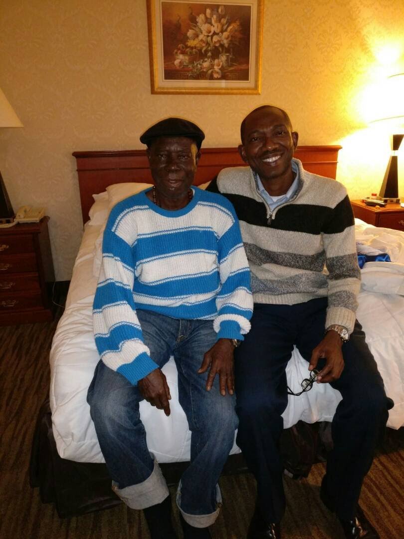 Papa and his son Henry
